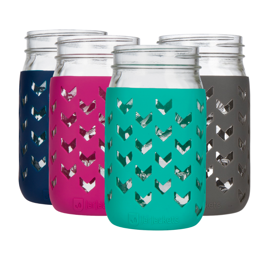 Silicone Mason Jar Sleeve - 32oz (1 quart)