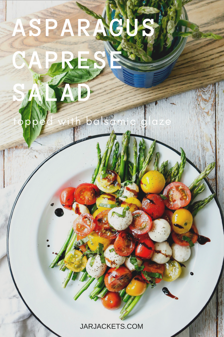 Asparagus Caprese Salad