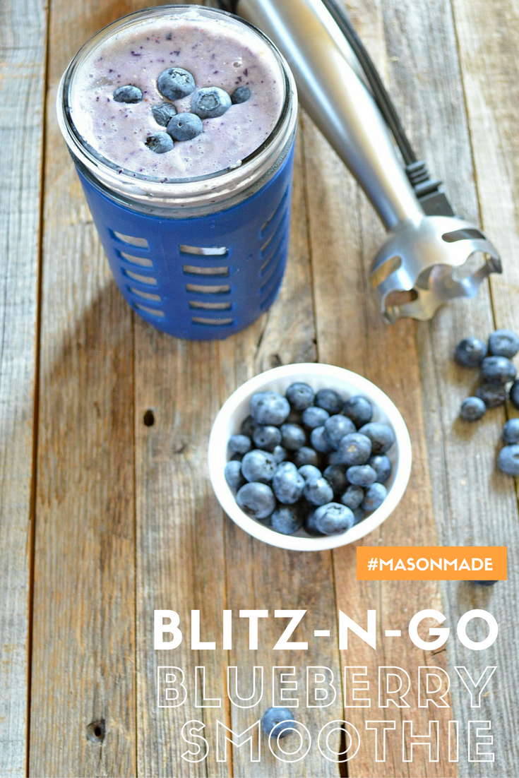 Blitz-N-Go Blueberry Chia Smoothie