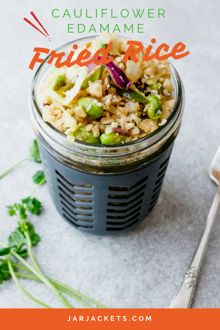 Cauliflower Edamame Fried Rice