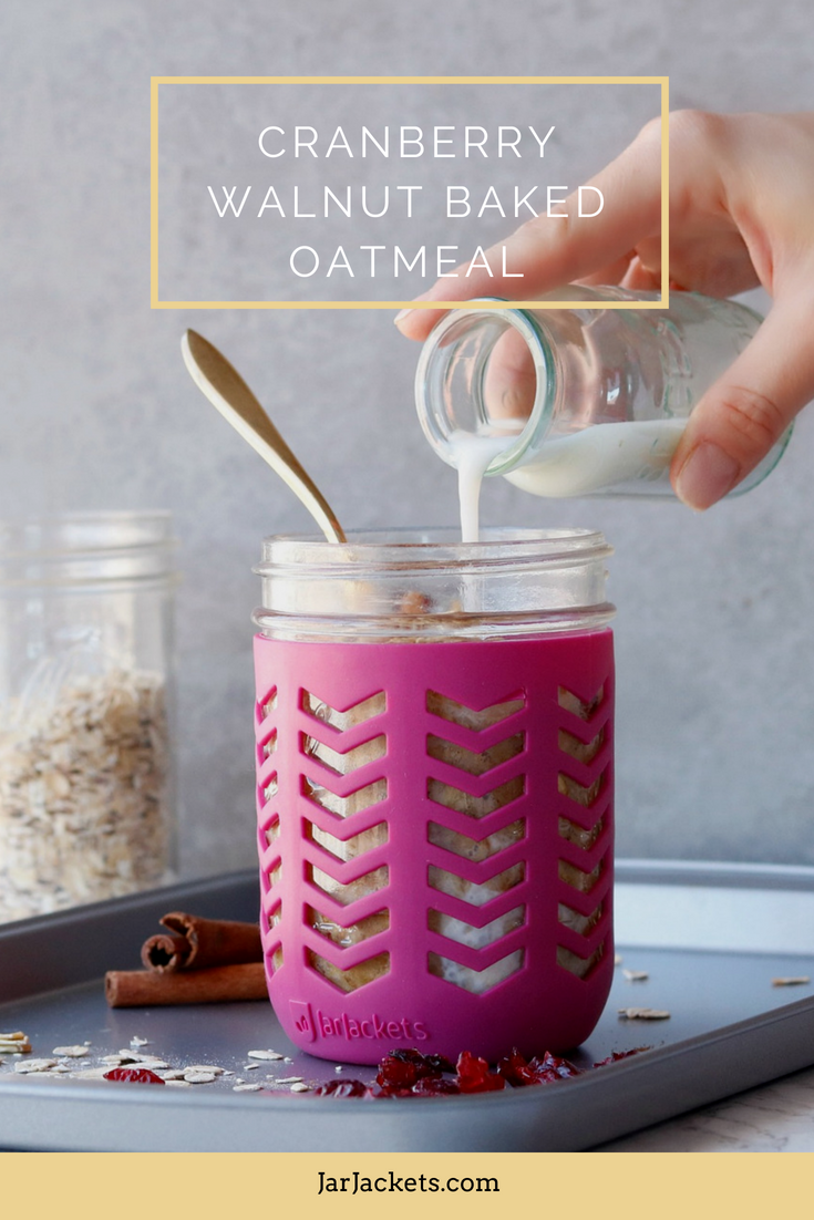 Cranberry Walnut Baked Oatmeal