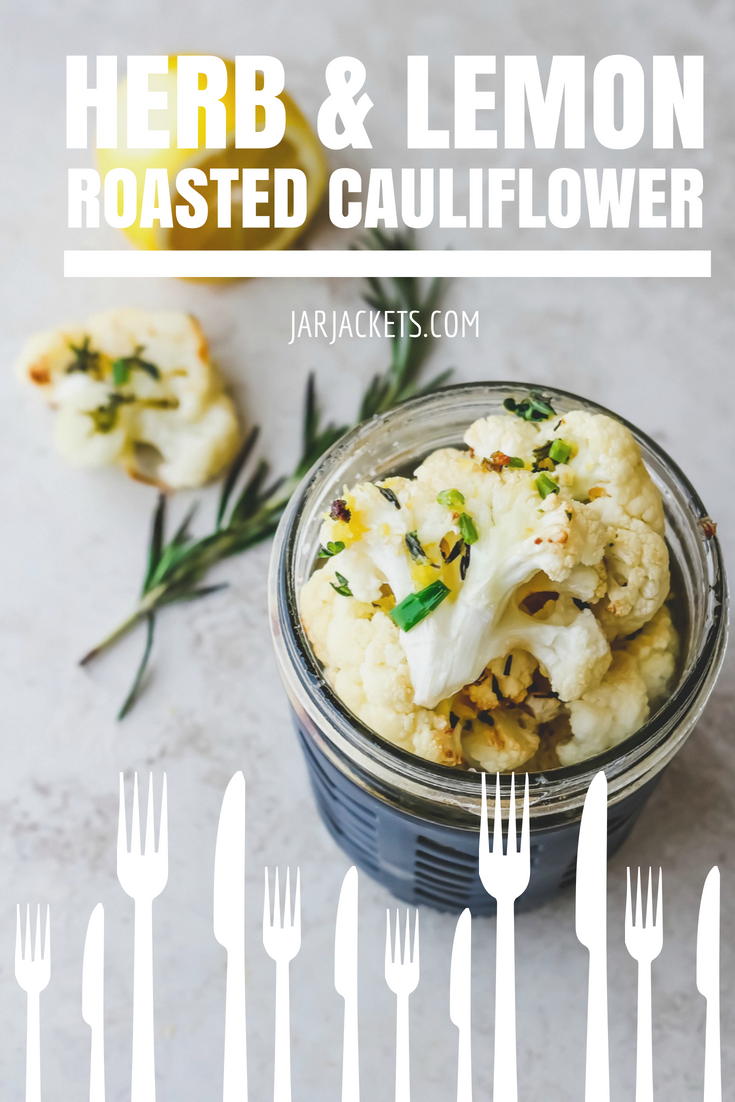 Herb and Lemon Roasted Cauliflower