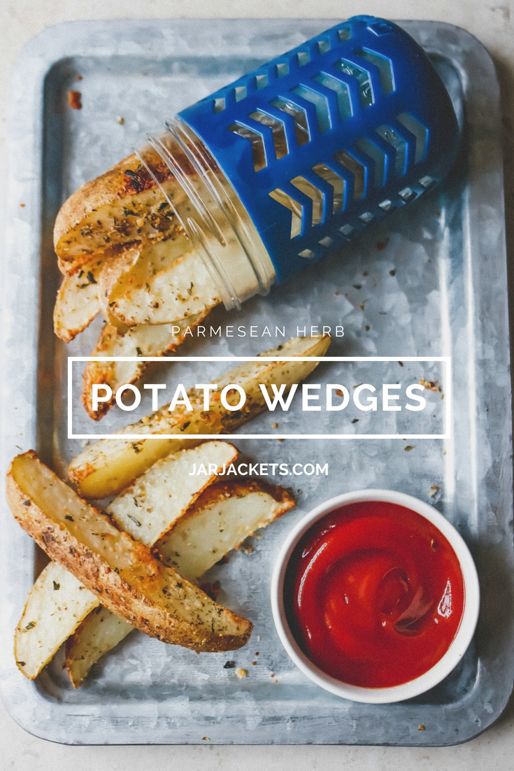 Parmesan Herb Potato Wedges