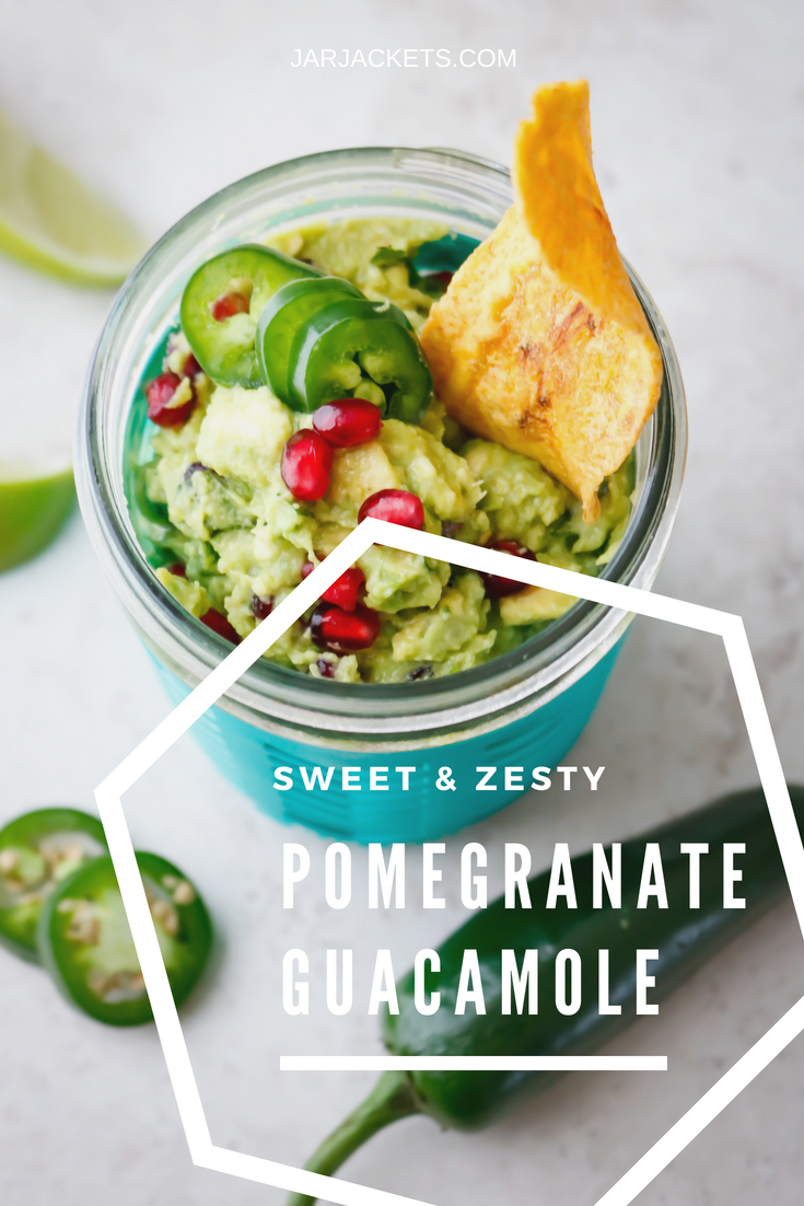 Pomegranate Guacamole