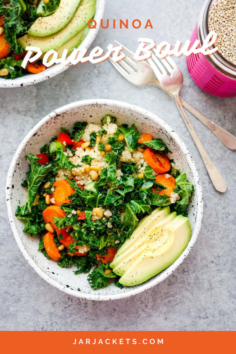 Quinoa Power Bowl JarJackets
