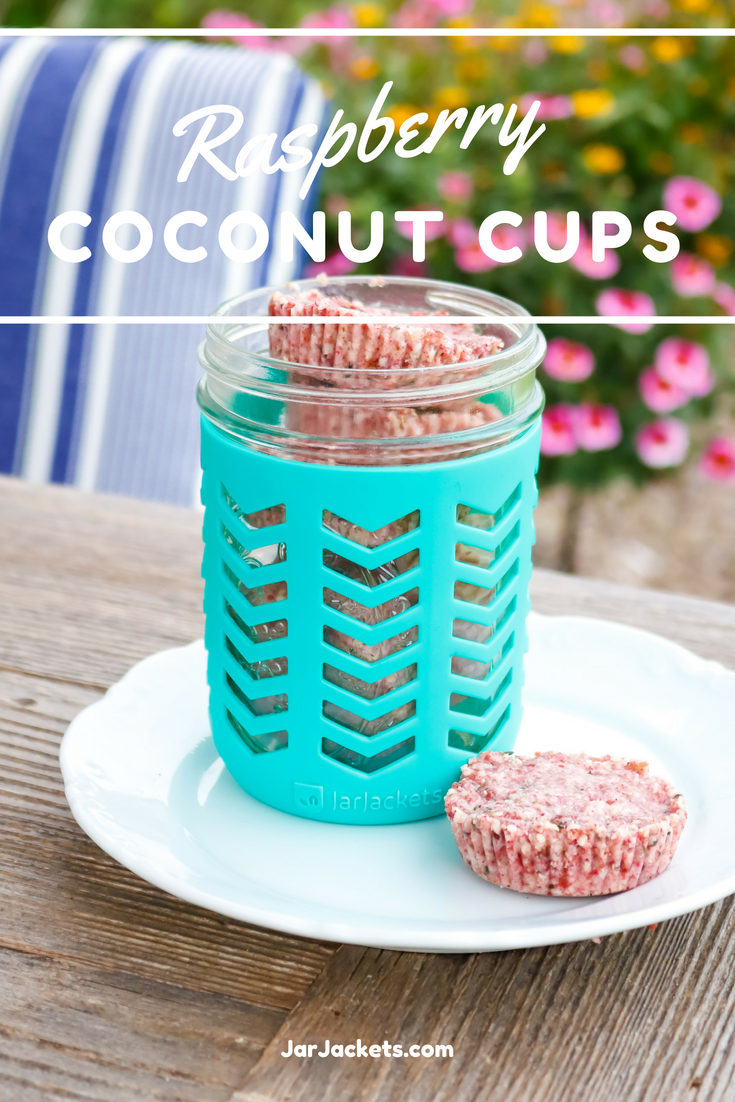 Raspberry Coconut Cups
