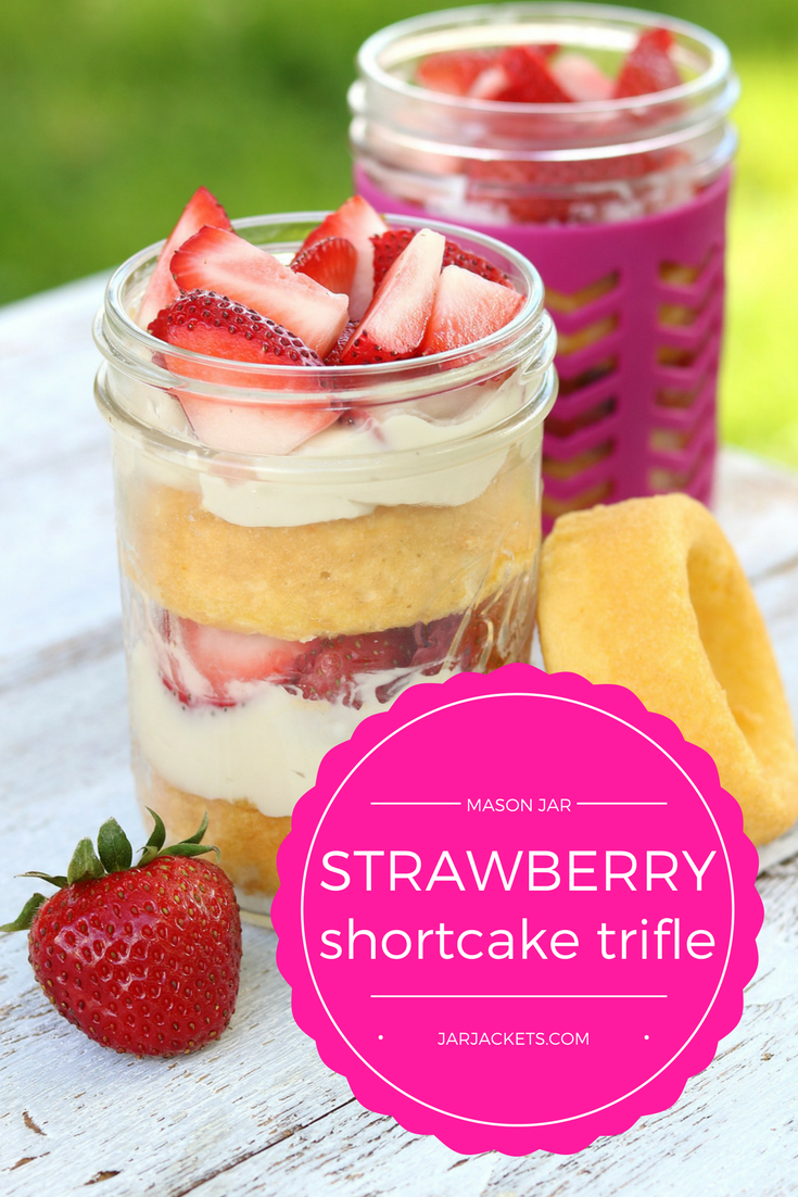 Strawberry Shortcake Trifle