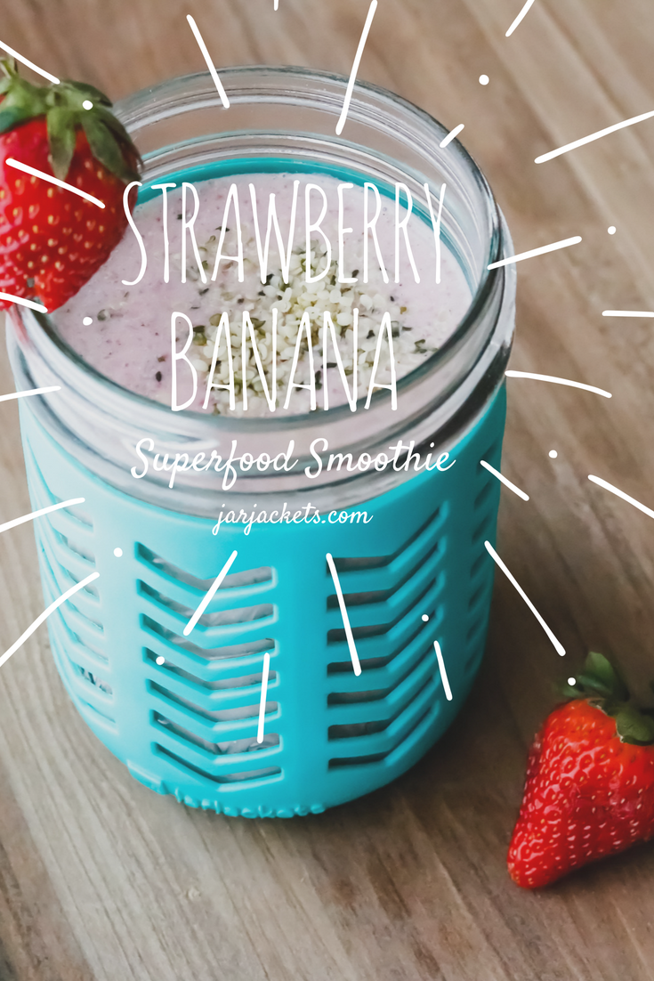 Strawberry Banana Superfood Smoothie