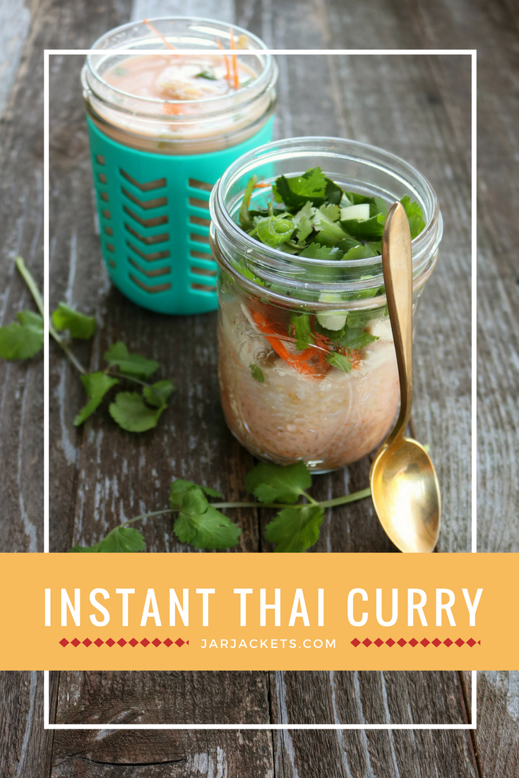 "Just add water" Instant Thai Curry
