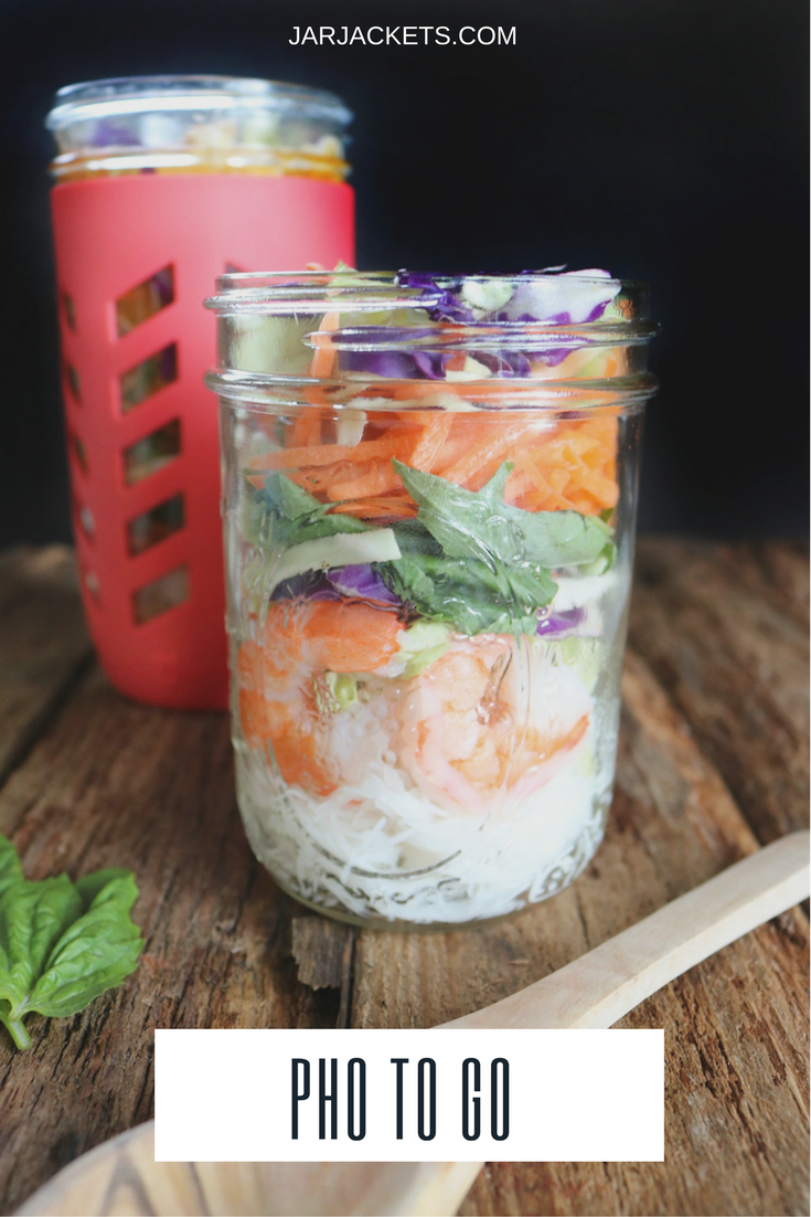 Layered Pho to Go