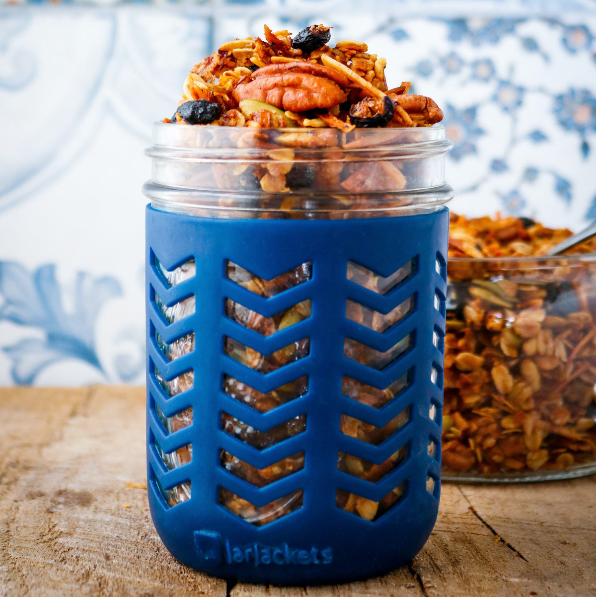 silicone mason jar protector sleeve fits ball kerr 16oz 1 pint wide mouth jars