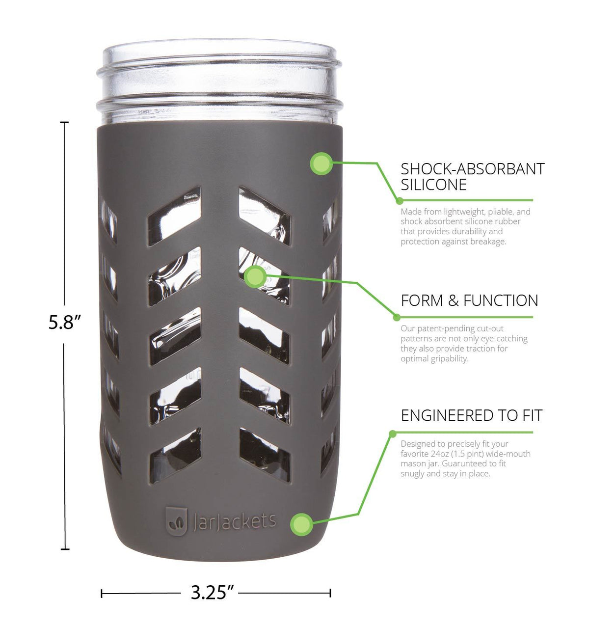 24oz mason jar sleeves