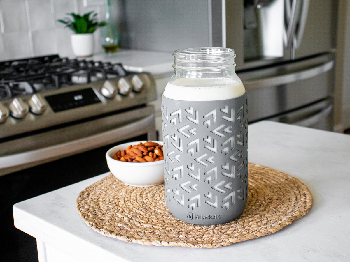 Silicone Mason Jar Sleeve - 64oz (Half Gallon)