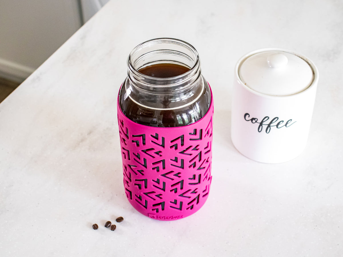 Silicone Mason Jar Sleeve - 64oz (Half Gallon)