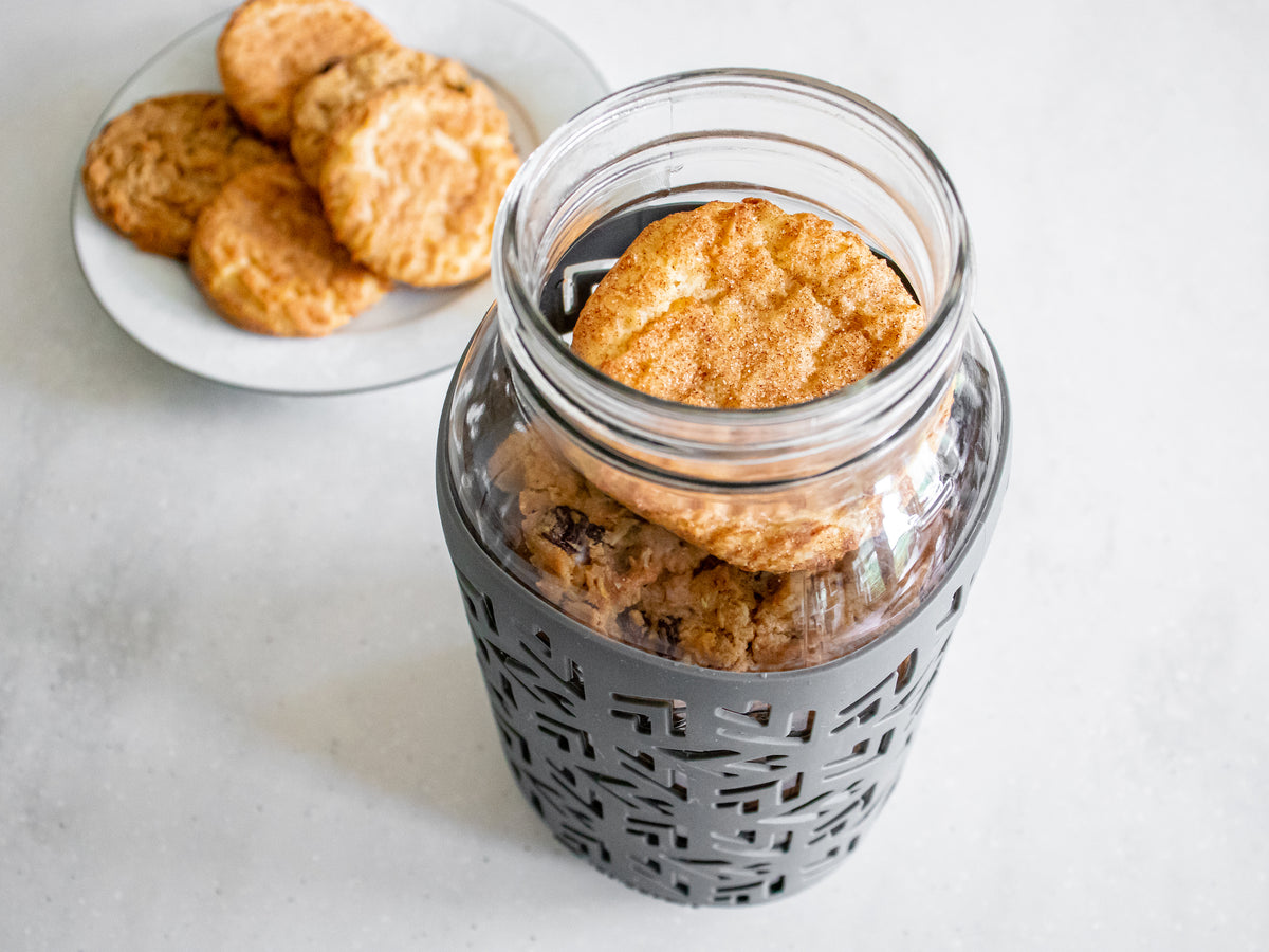 Silicone Mason Jar Sleeve - 64oz (Half Gallon)