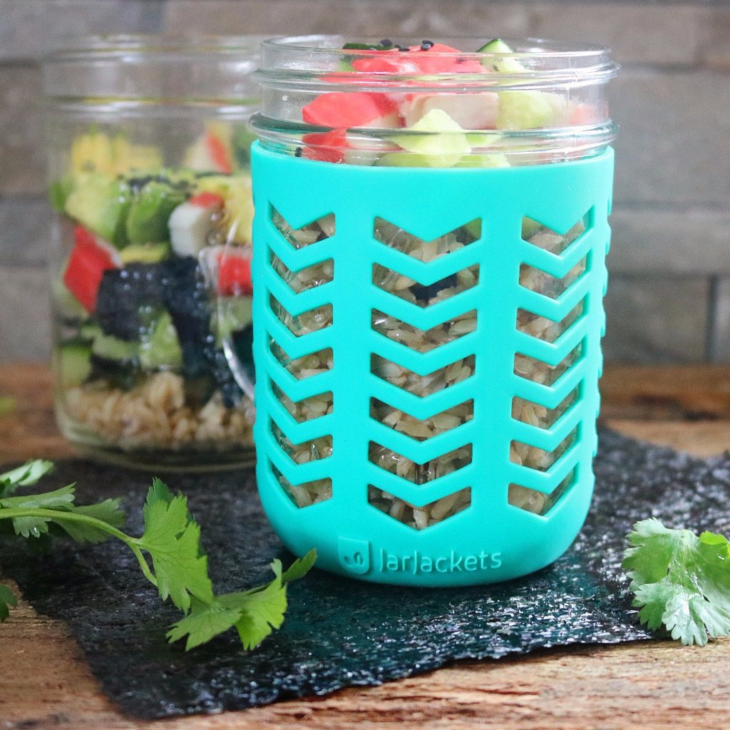 silicone mason jar protector sleeve fits ball kerr 16oz 1 pint wide mouth jars