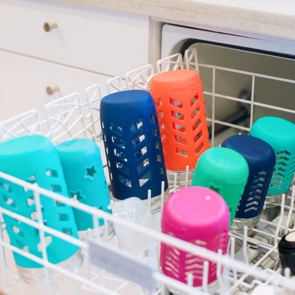 Silicone Mason Jar Sleeves - 12oz Jelly Jar (4-pack, Multicolor)