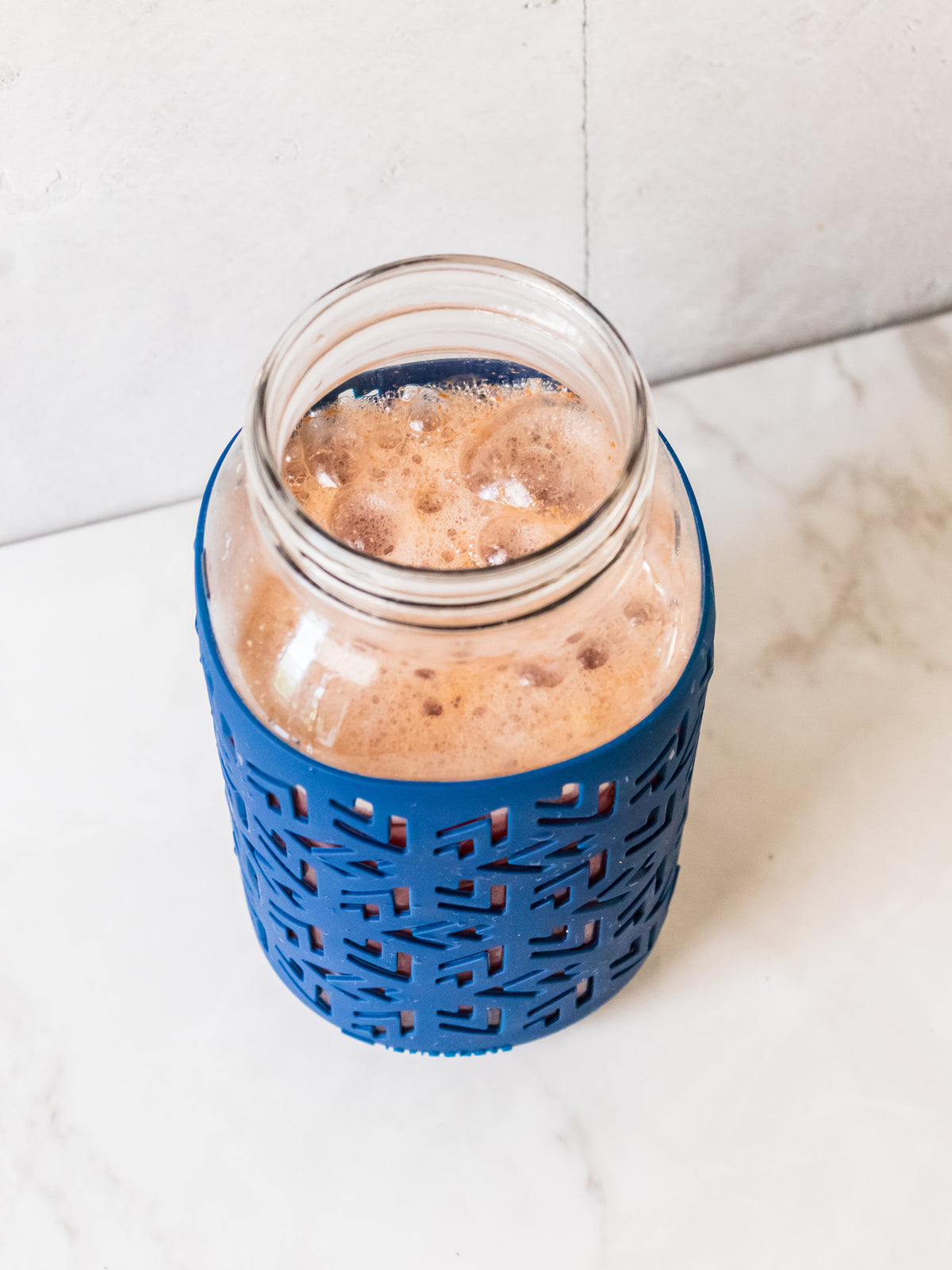 Silicone Mason Jar Sleeve - 64oz (Half Gallon)