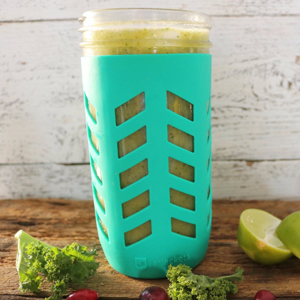 Glass mason jar silicone sleeves